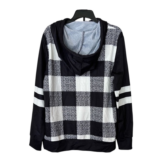 NWT Exclusive Black & White Checkered Hoodie
Size M - Picture 6 of 9